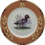 American Wildlife Green Wing Teal Bread and Butter Plate 
